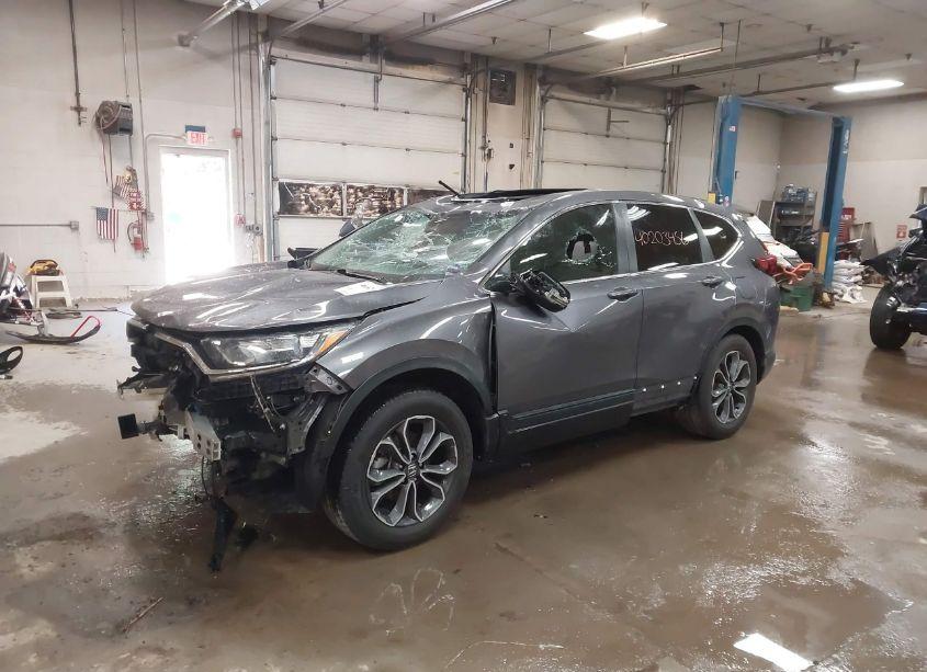 Photo 2 of 2022 Honda Cr-v AWD EX-L (VIN 7FARW2H82NE027547)