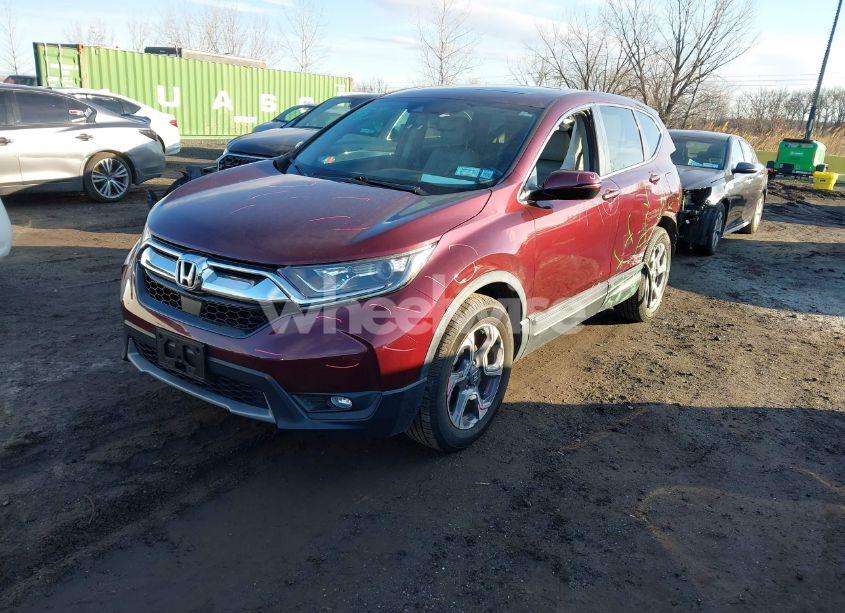 Photo 2 of 2019 Honda Cr-v EX-L (VIN 7FARW2H84KE020725)