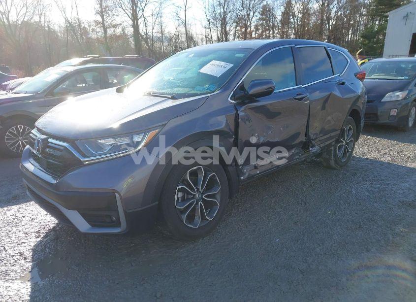 Photo 2 of 2022 Honda Cr-v AWD EX-L (VIN 7FARW2H84NE027632)