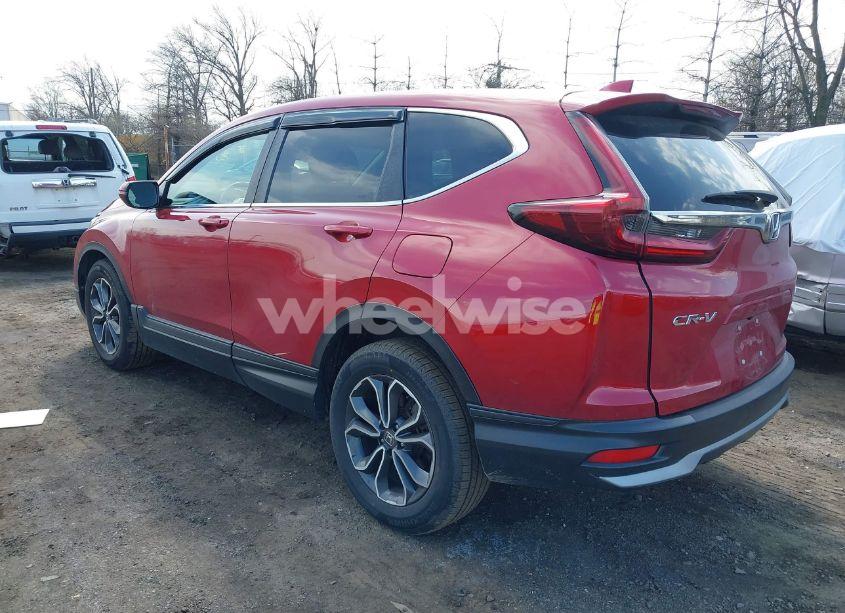 Photo 3 of 2021 Honda Cr-v AWD EX-L (VIN 7FARW2H85ME000602)