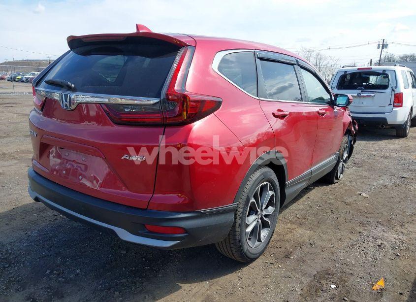 Photo 4 of 2021 Honda Cr-v AWD EX-L (VIN 7FARW2H85ME000602)