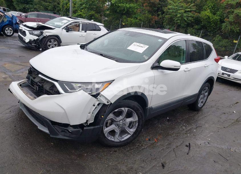 Photo 2 of 2019 Honda Cr-v EX-L (VIN 7FARW2H87KE052827)