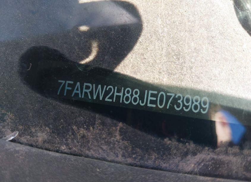 Photo 9 of 2018 Honda Cr-v EX-L/EX-L NAVI (VIN 7FARW2H88JE073989)