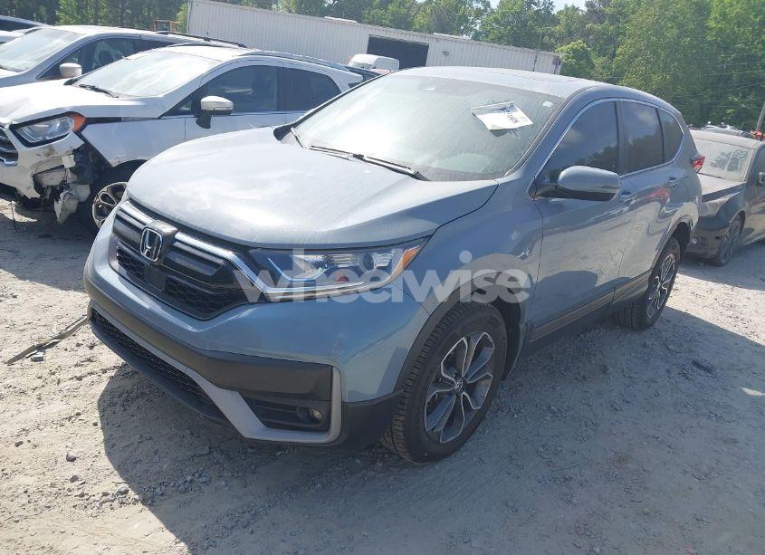 Photo 2 of 2022 Honda Cr-v AWD EX-L (VIN 7FARW2H88NE012101)