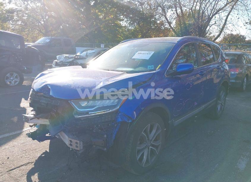 Photo 2 of 2021 Honda Cr-v AWD TOURING (VIN 7FARW2H96ME001802)