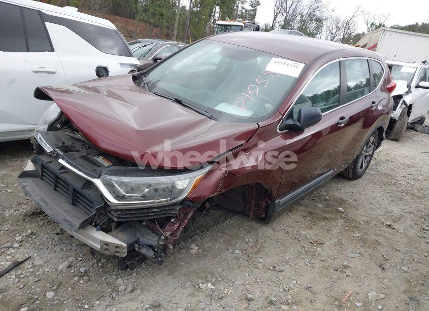 Photo 2 of 2017 Honda Cr-v LX (VIN 7FARW5H34HE010582)