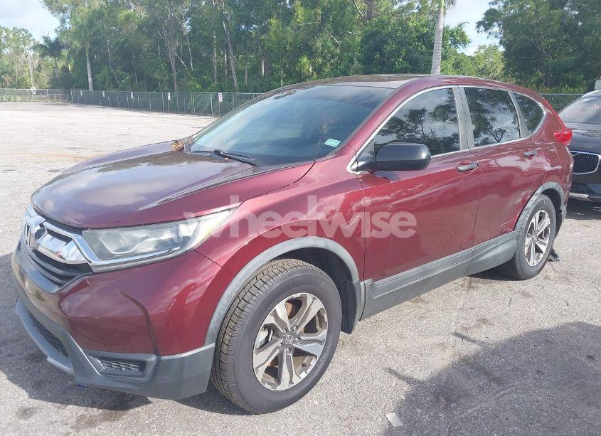 Photo 2 of 2017 Honda Cr-v LX (VIN 7FARW5H38HE008706)