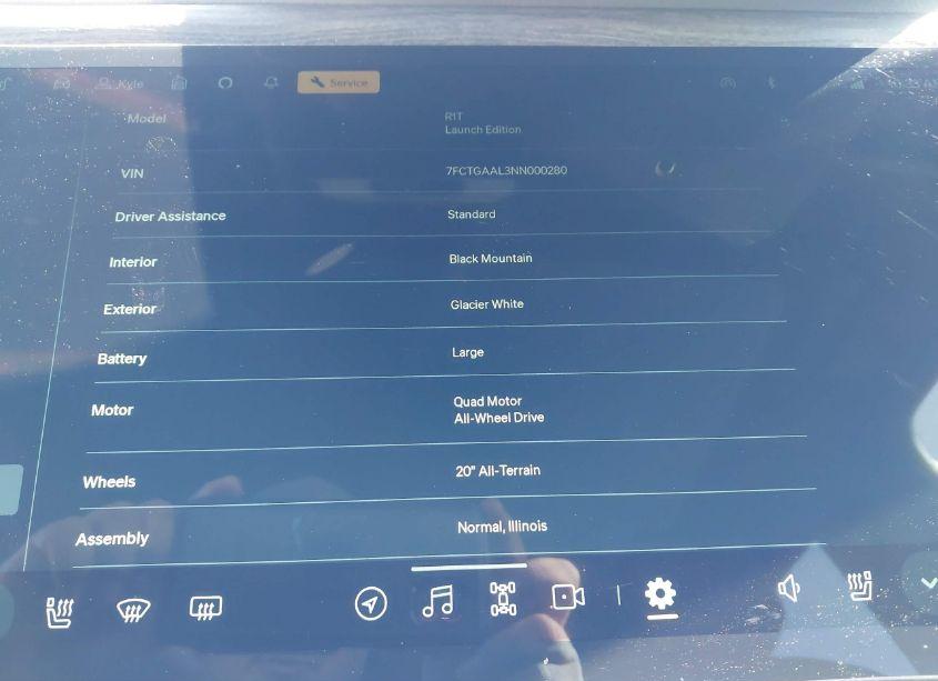 Photo 18 of 2022 Rivian R1t LAUNCH EDITION (VIN 7FCTGAAL3NN000280)