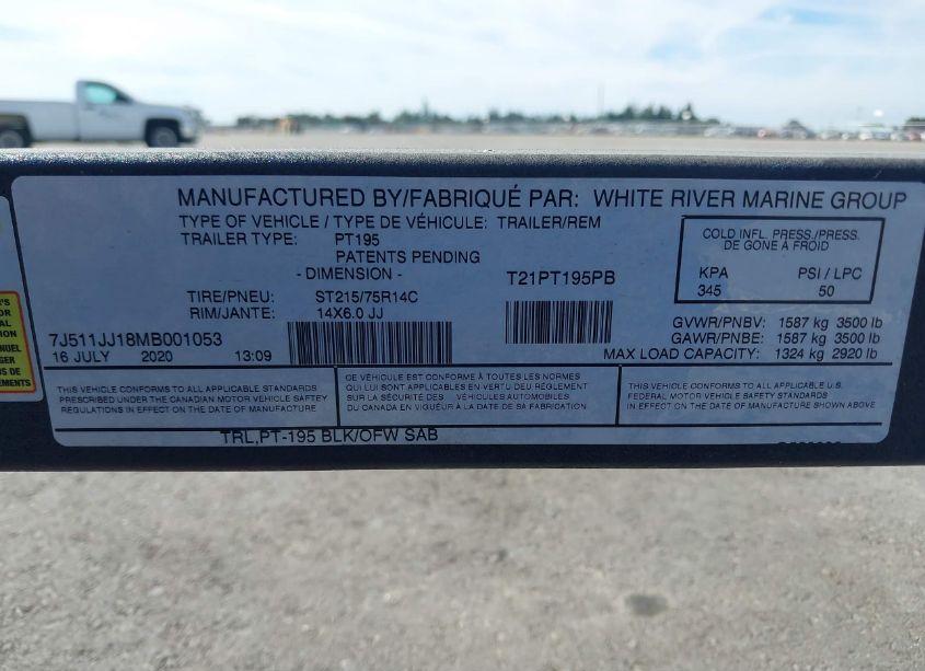 Photo 9 of 2021 Trailstar International OTHER (VIN 7J511JJ18MB001053)