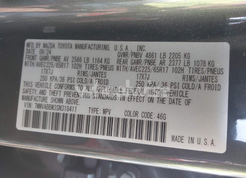 Photo 9 of 2025 Mazda Cx-50 N/A (VIN 7MMVABBM3SN318411)