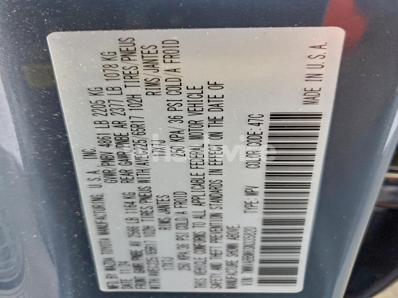 Photo 14 of 2025 MAZDA CX-50 PREFERRED (VIN 7MMVABBM6SN335820)