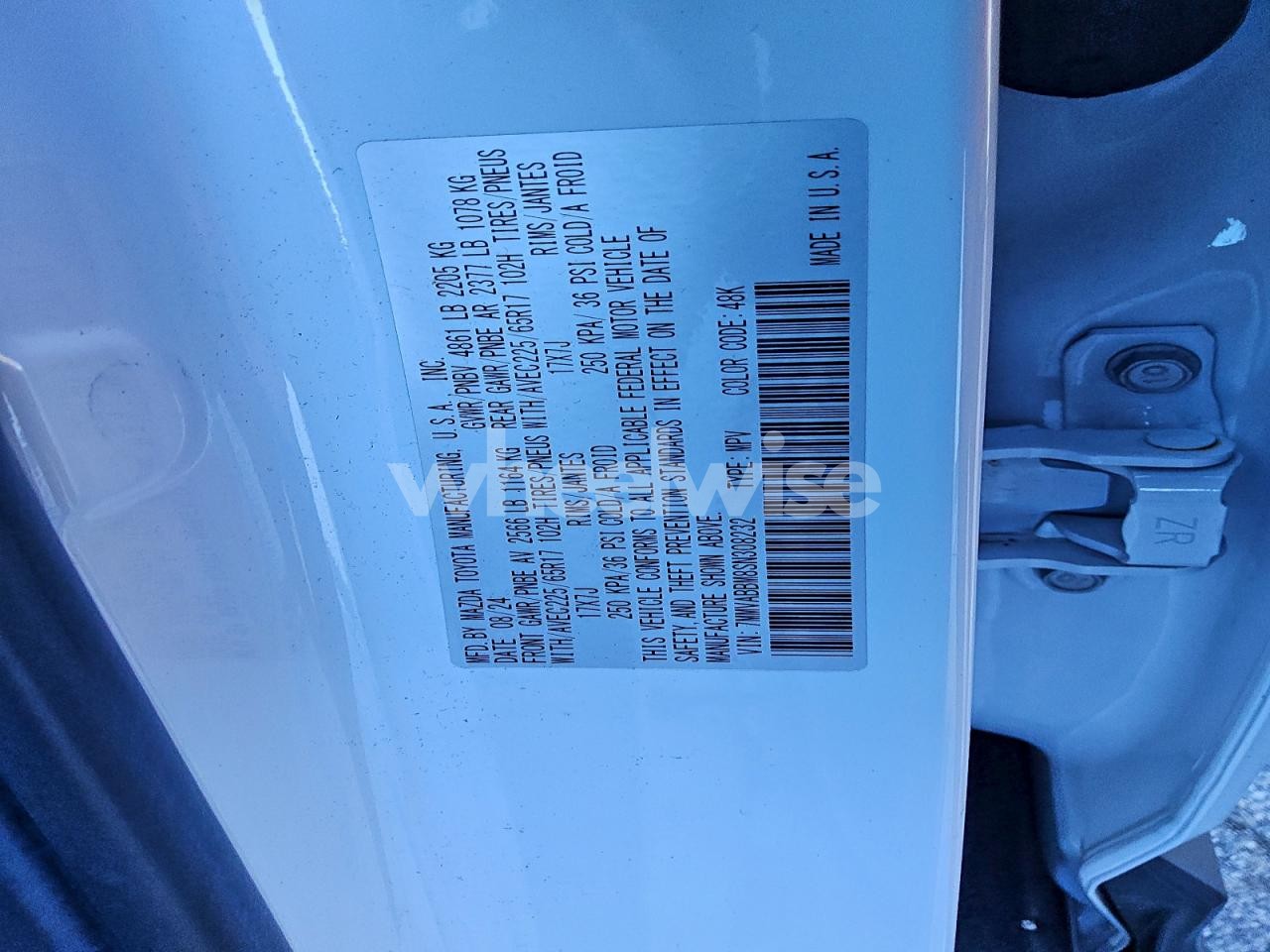 Photo 13 of 2025 MAZDA CX-50 PREFERRED (VIN 7MMVABBM8SN308232)