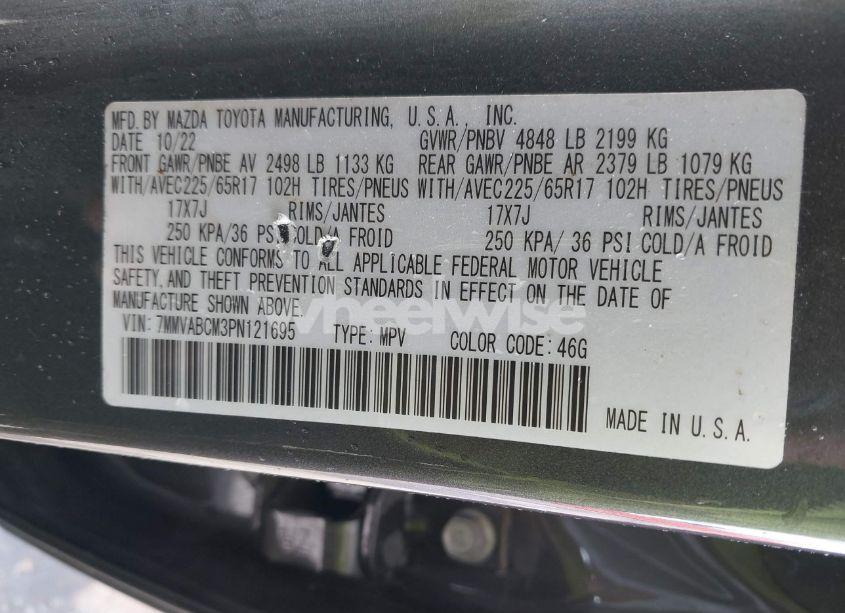 Photo 9 of 2023 Mazda Cx-50 2.5 S PREFERRED PLUS (VIN 7MMVABCM3PN121695)