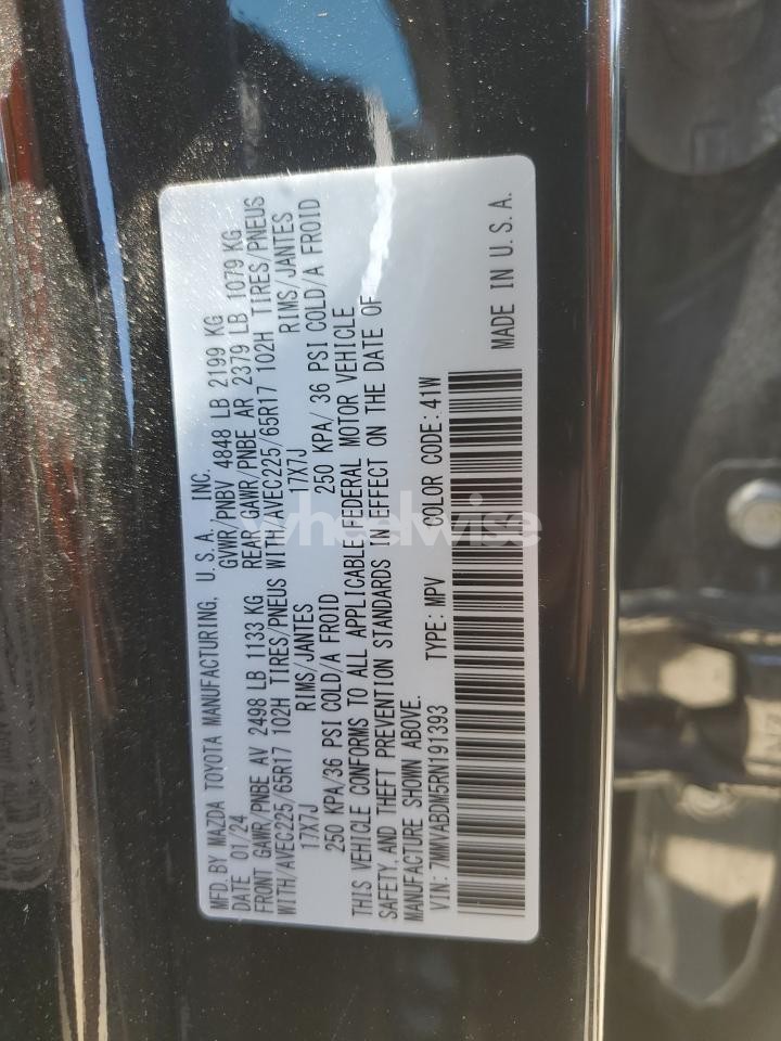 Photo 13 of 2024 MAZDA CX-50 PREMIUM (VIN 7MMVABDM5RN191393)