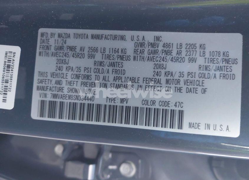 Photo 9 of 2025 Mazda Cx-50 2.5 S PREMIUM PLUS PACKAGE (VIN 7MMVABEM8SN334440)