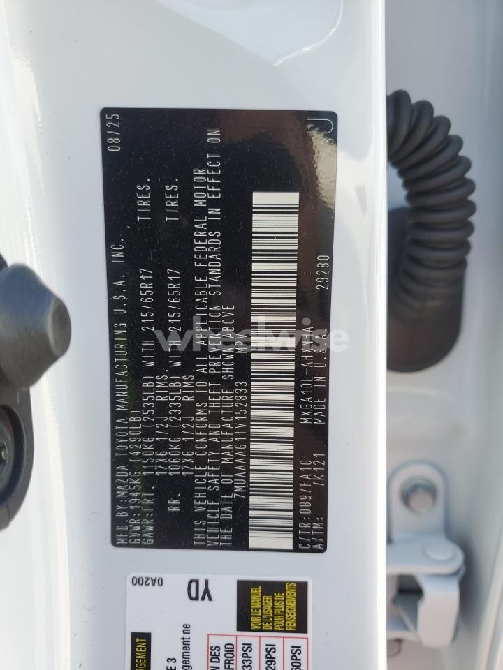 Photo 13 of 2026 TOYOTA COROLLA CR (VIN 7MUAAAAG1TV152833)