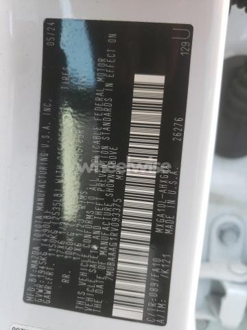 Photo 2 of 2024 TOYOTA COROLLA CROSS LE (VIN 7MUBAAAG1RV093375)