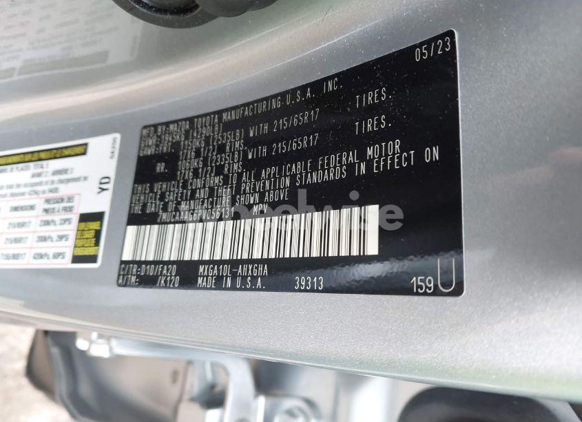 Photo 9 of 2023 Toyota Corolla CROSS LE (VIN 7MUCAAAG6PV056131)