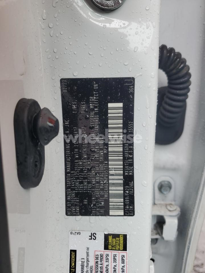 Photo 13 of 2023 TOYOTA COROLLA CROSS LE (VIN 7MUCAABG4PV051878)