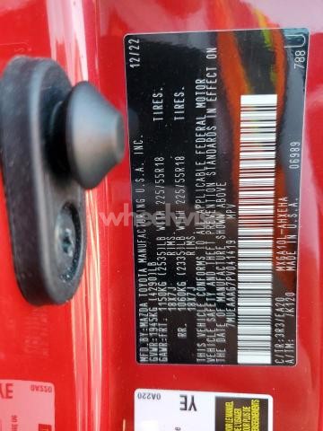 Photo 10 of 2023 TOYOTA COROLLA CROSS XLE (VIN 7MUEAAAG7PV041419)