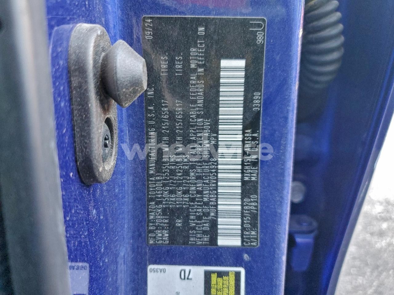 Photo 13 of 2024 TOYOTA COROLLA CROSS SE (VIN 7MUFBABG1RV054928)