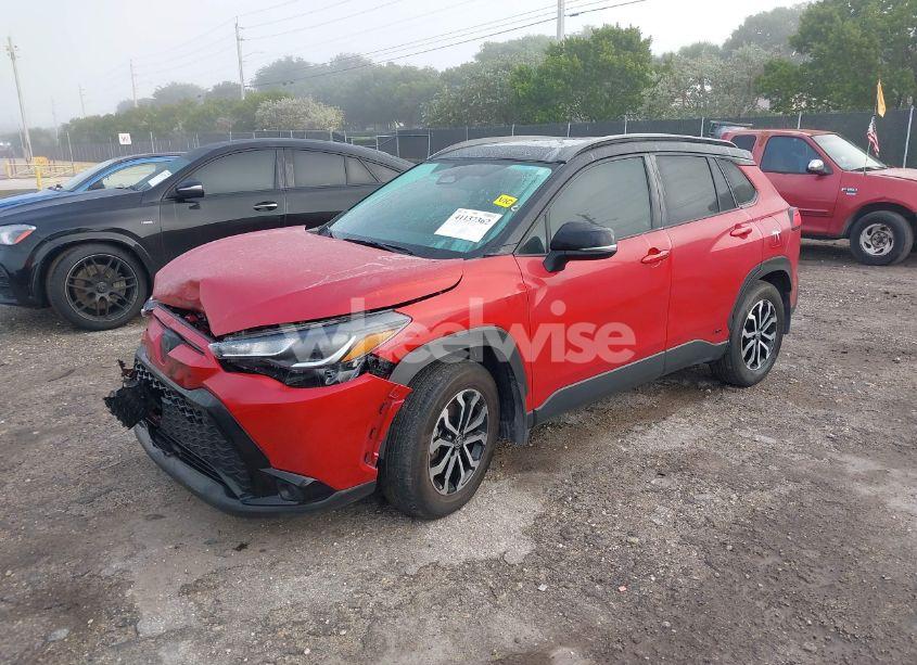 Photo 2 of 2023 Toyota Corolla CROSS HYBRID SE (VIN 7MUFBABG3PV009650)