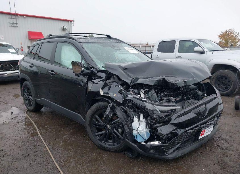 2024 Toyota Corolla CROSS HYBRID NIGHTSHADE EDITION (VIN 7MUFBABG8RV054960) main photo