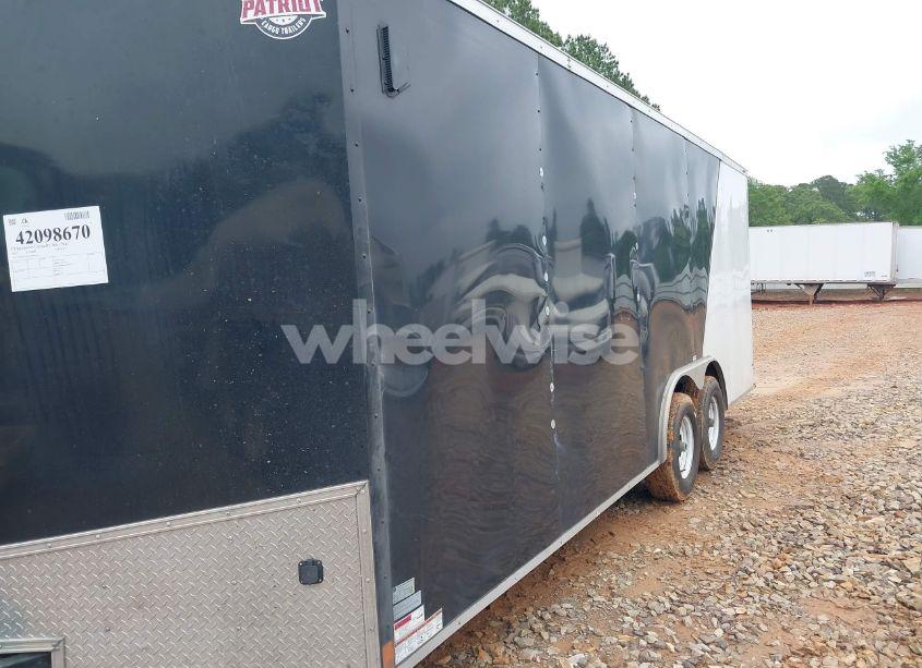 Photo 15 of 2022 Patriot Cargo TRAILER 8.5X20 (VIN 7NGBE2028ND000308)