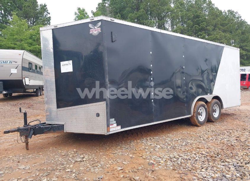 Photo 2 of 2022 Patriot Cargo TRAILER 8.5X20 (VIN 7NGBE2028ND000308)