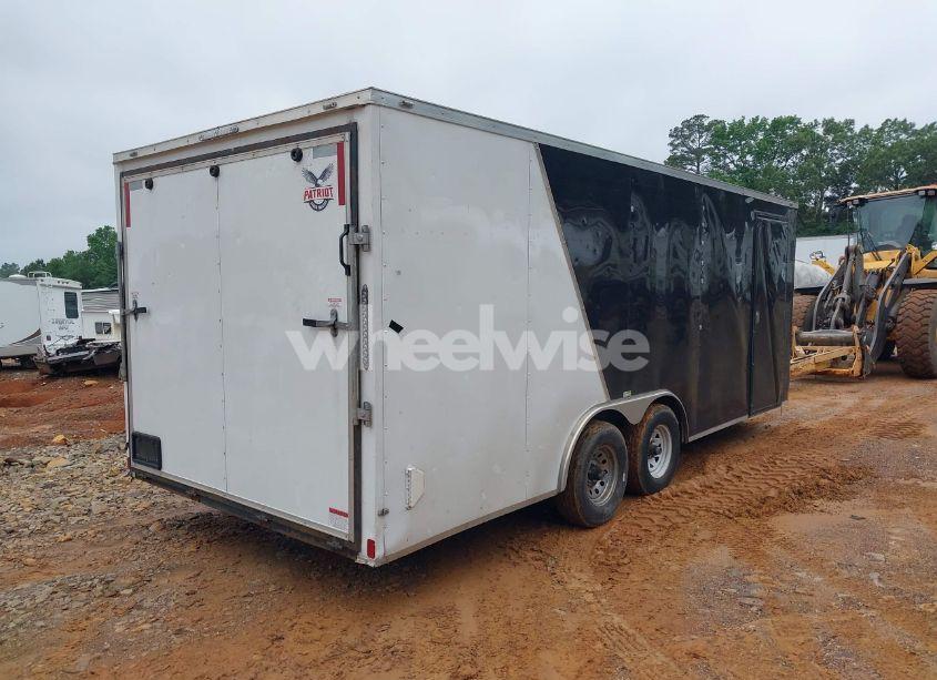 Photo 4 of 2022 Patriot Cargo TRAILER 8.5X20 (VIN 7NGBE2028ND000308)
