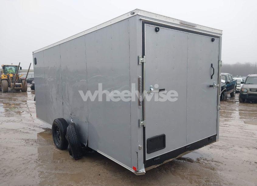 Photo 3 of 2024 Premier Trailer MFG 16FT ENCLOSED (VIN 7NRBE1624RF303198)