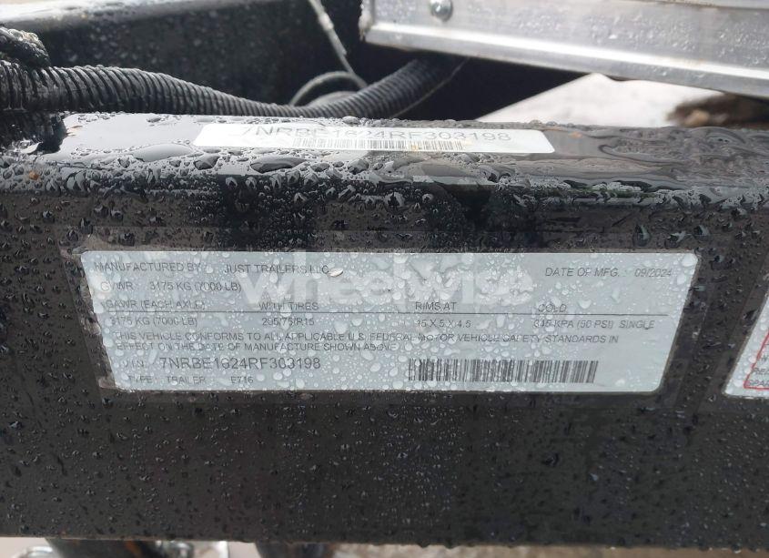 Photo 9 of 2024 Premier Trailer MFG 16FT ENCLOSED (VIN 7NRBE1624RF303198)