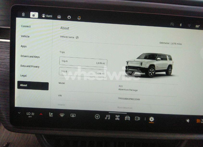 Photo 19 of 2023 Rivian R1s ADVENTURE (VIN 7PDSGABA3PN012049)
