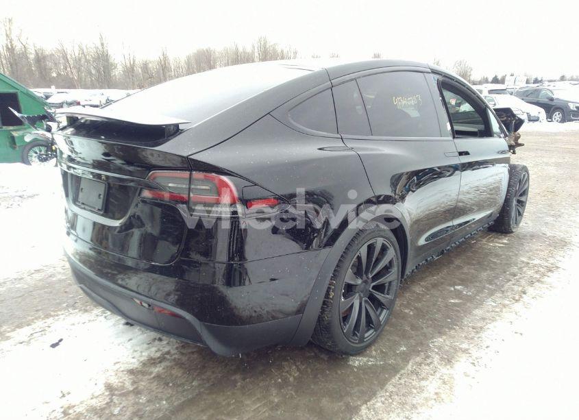 Photo 4 of 2024 Tesla Model X LONG RANGE (VIN 7SAXCAE51RF457496)