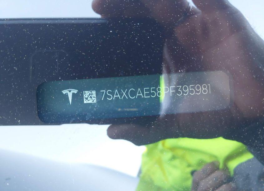 Photo 9 of 2023 Tesla Model X DUAL MOTOR ALL-WHEEL DRIVE/STANDARD RANGE (VIN 7SAXCAE58PF395981)