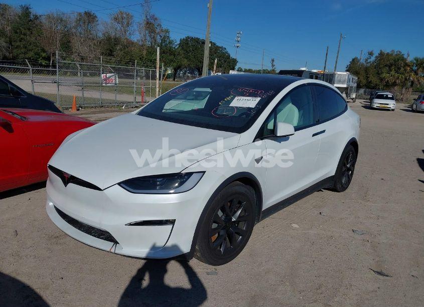 Photo 2 of 2023 Tesla Model X DUAL MOTOR ALL-WHEEL DRIVE/STANDARD RANGE (VIN 7SAXCBE52PF429743)
