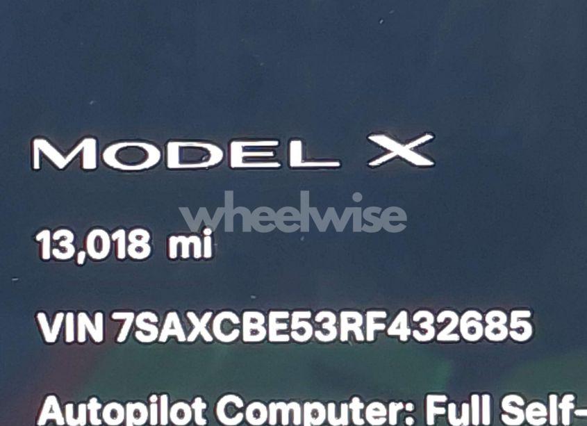 Photo 15 of 2024 Tesla Model X LONG RANGE (VIN 7SAXCBE53RF432685)