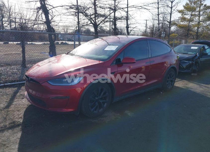 Photo 2 of 2024 Tesla Model X LONG RANGE (VIN 7SAXCBE53RF432685)