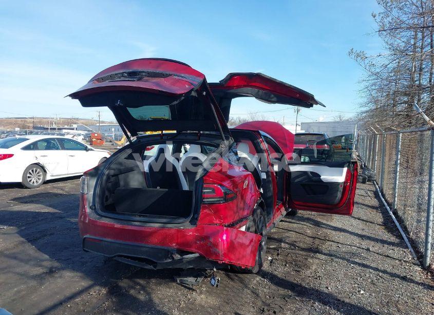 Photo 21 of 2024 Tesla Model X LONG RANGE (VIN 7SAXCBE53RF432685)