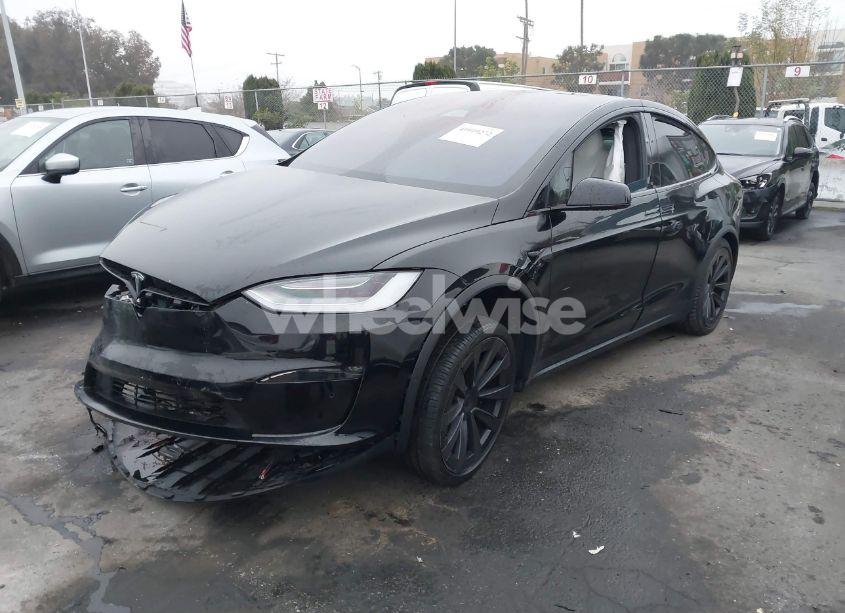 Photo 2 of 2022 Tesla Model X DUAL MOTOR ALL-WHEEL DRIVE (VIN 7SAXCBE54NF334582)