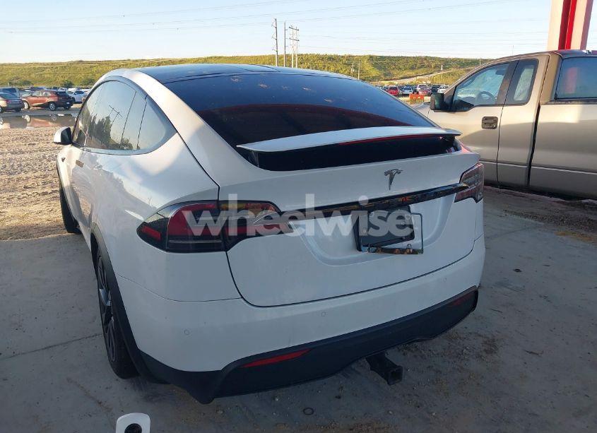 Photo 3 of 2022 Tesla Model X DUAL MOTOR ALL-WHEEL DRIVE (VIN 7SAXCBE55NF360768)