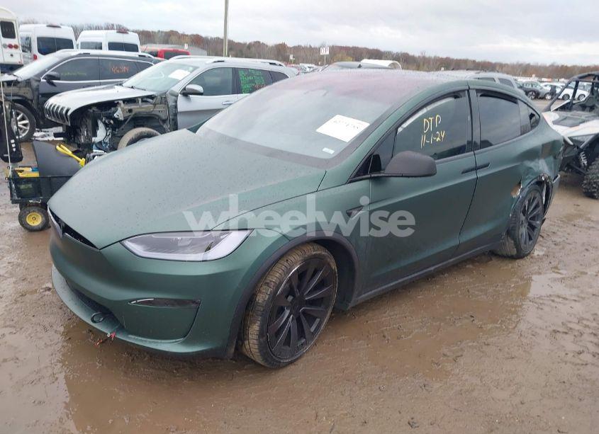Photo 2 of 2023 Tesla Model X DUAL MOTOR ALL-WHEEL DRIVE/STANDARD RANGE (VIN 7SAXCBE55PF425587)