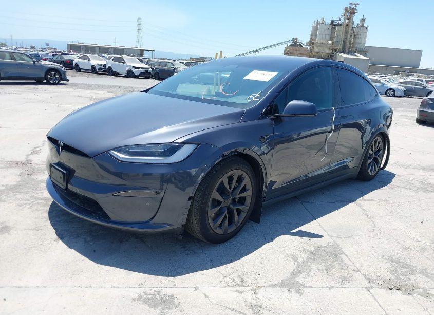Photo 2 of 2023 Tesla Model X DUAL MOTOR ALL-WHEEL DRIVE/STANDARD RANGE (VIN 7SAXCBE58PF380483)