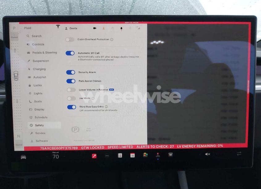Photo 18 of 2023 Tesla Model X PLAID TRI MOTOR ALL-WHEEL DRIVE (VIN 7SAXCBE60PF375769)