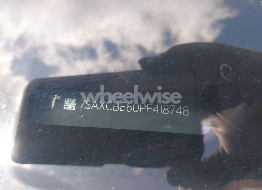 Photo 9 of 2023 Tesla Model X PLAID TRI MOTOR ALL-WHEEL DRIVE (VIN 7SAXCBE60PF418748)