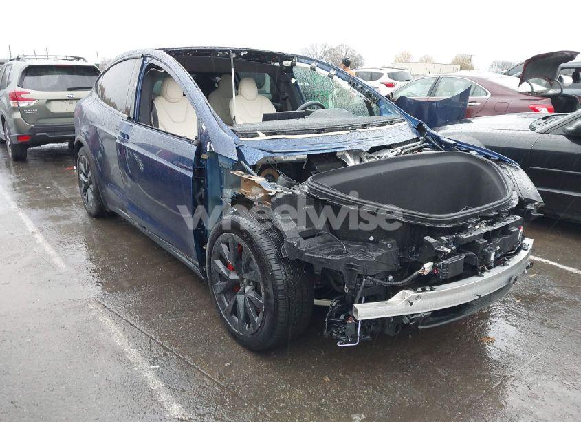 2023 Tesla Model X PLAID TRI MOTOR ALL-WHEEL DRIVE (VIN 7SAXCBE62PF406391) main photo