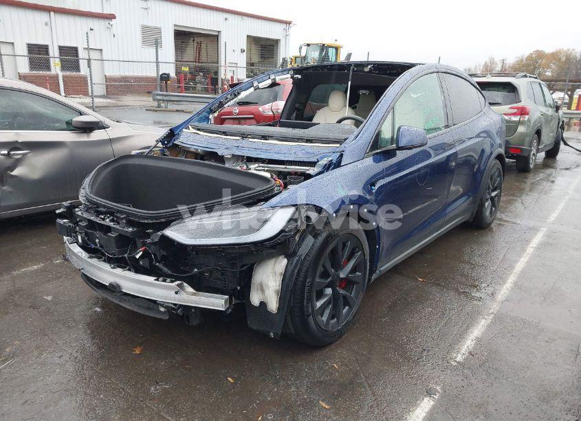 Photo 2 of 2023 Tesla Model X PLAID TRI MOTOR ALL-WHEEL DRIVE (VIN 7SAXCBE62PF406391)