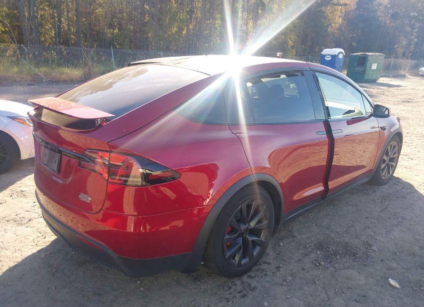 Photo 4 of 2023 Tesla Model X PLAID TRI MOTOR ALL-WHEEL DRIVE (VIN 7SAXCBE66PF425655)