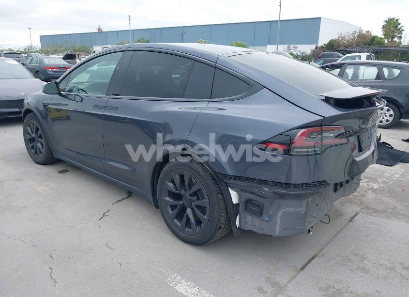 Photo 3 of 2022 Tesla Model X PLAID TRI MOTOR ALL-WHEEL DRIVE (VIN 7SAXCBE6XNF337687)