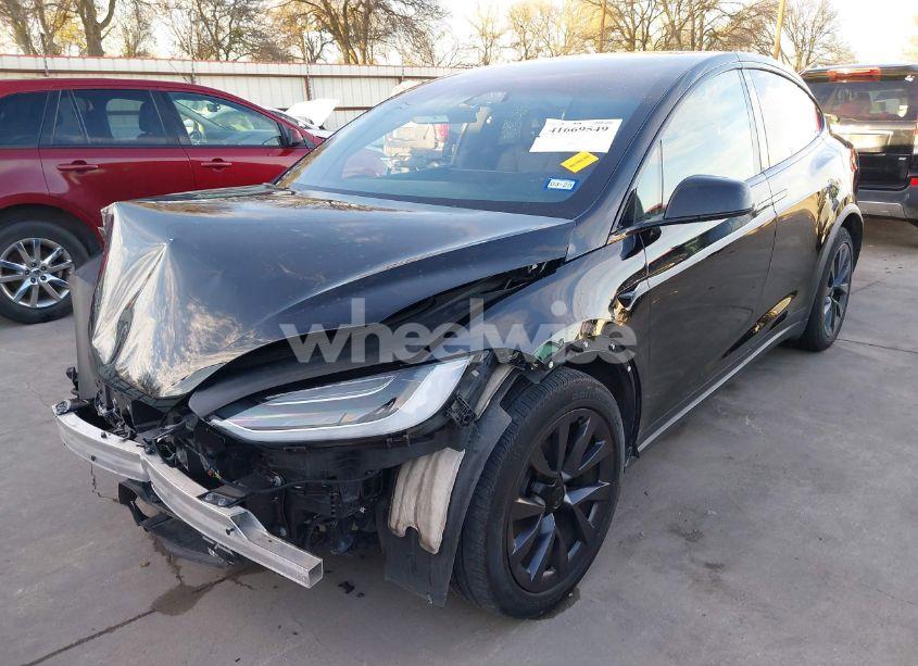 Photo 2 of 2023 Tesla Model X DUAL MOTOR ALL-WHEEL DRIVE/STANDARD RANGE (VIN 7SAXCDE55PF387015)